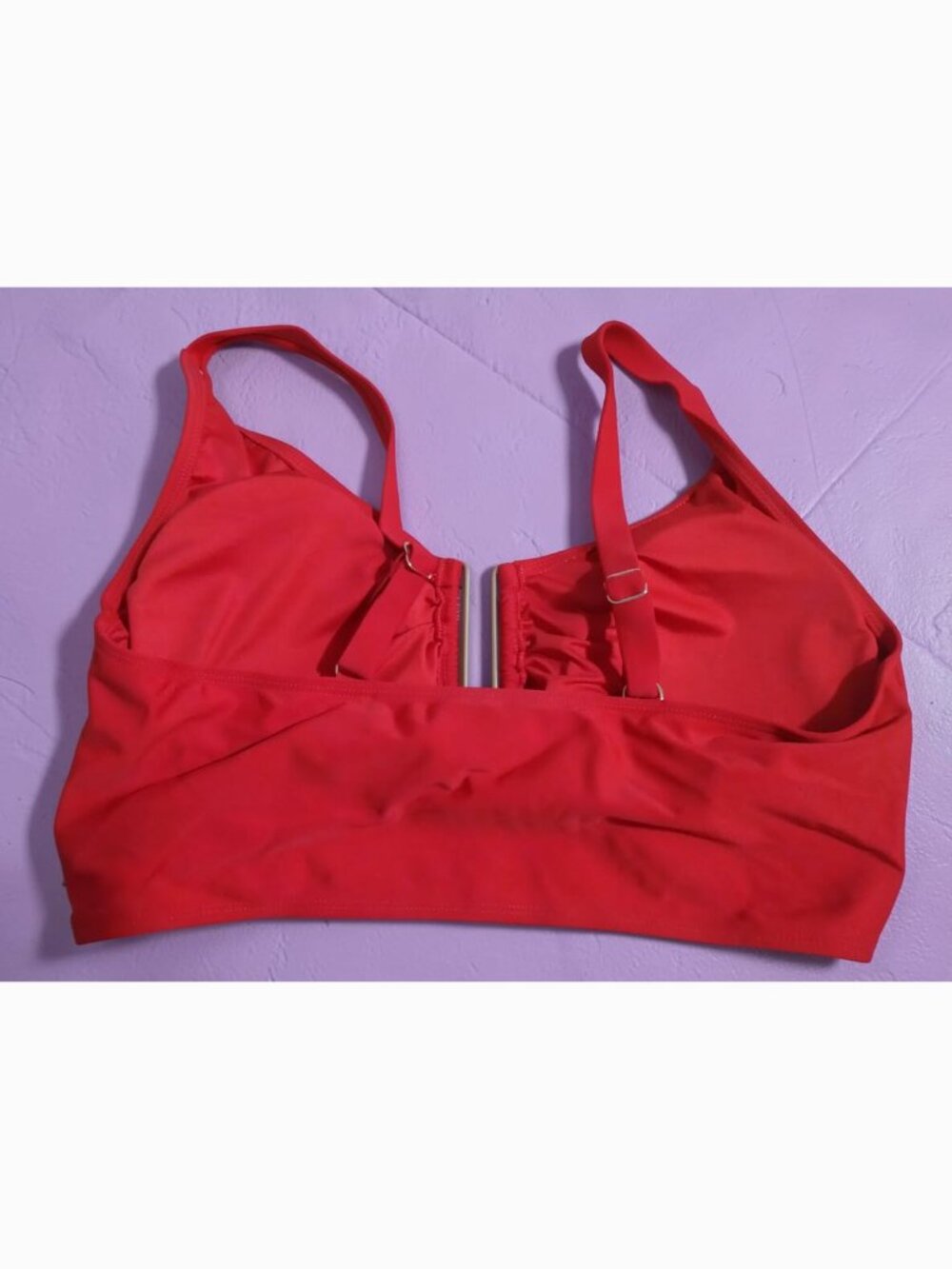 U-Wire Cutout Bikini Top with Adjustable Straps - Picture 6 of 6